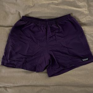 Patagonia: Purple Men’s Baggies 5” Shorts